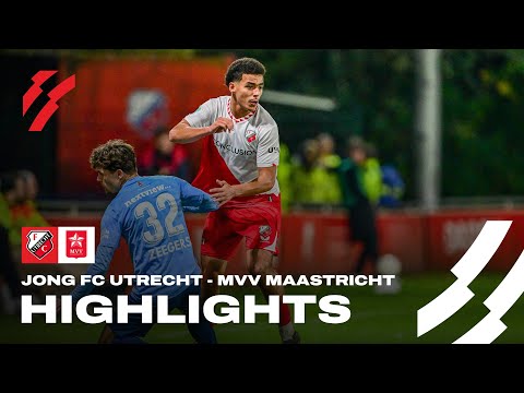 Jong FC Utrecht KLOPT MVV in SPEKTAKELSTUK! 💥 | HIGHLIGHTS