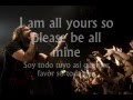 The Used - Earthquake (letra y traducción)