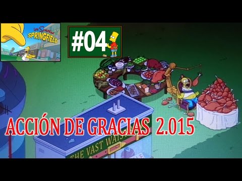Los Simpson Springfield "Acción Gracias'15: Cap. 4 - Rellenadora de pavos*" por Tony