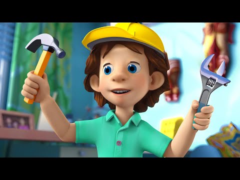 Tom Thomas' Big BUILD! | The Fixies | Animation for Kids