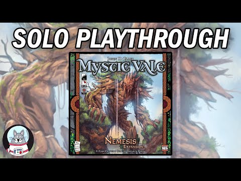 Mystic Vale: Nemesis - Solo Playthrough