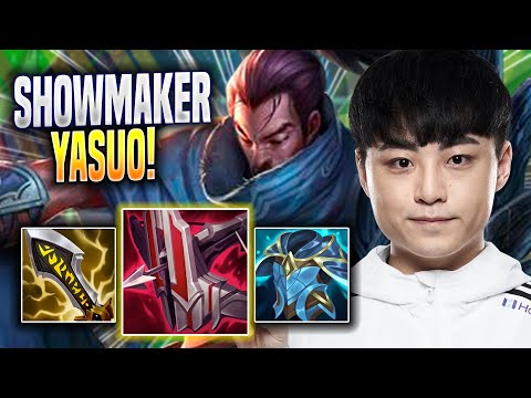SHOWMAKER TRIES NEW YASUO BUILD! - DK ShowMaker Plays Yasuo MID vs Renekton! | Preseason 2023