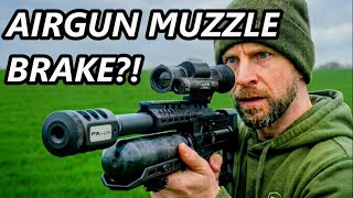 Does a MUZZLE BRAKE increase accuracy on an AIRGUN?