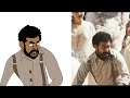 rrr-naatu naatu part2😁full video song drawing meme||Jr ntr||Ram charan||Rajamouli||Funny drawing