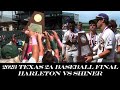 2A Texas Baseball Championship | Harleton vs Shiner | Mr. Bowtie's Texas High School Sports Machine