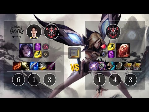 SHG Honey Kai'Sa vs Vladimir Bot - KR GrandMaster Patch 10.11