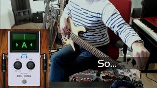 Video thumbnail for Blue Cat's Hot Tuna - Tuning Bass Guitars by bluecataudio