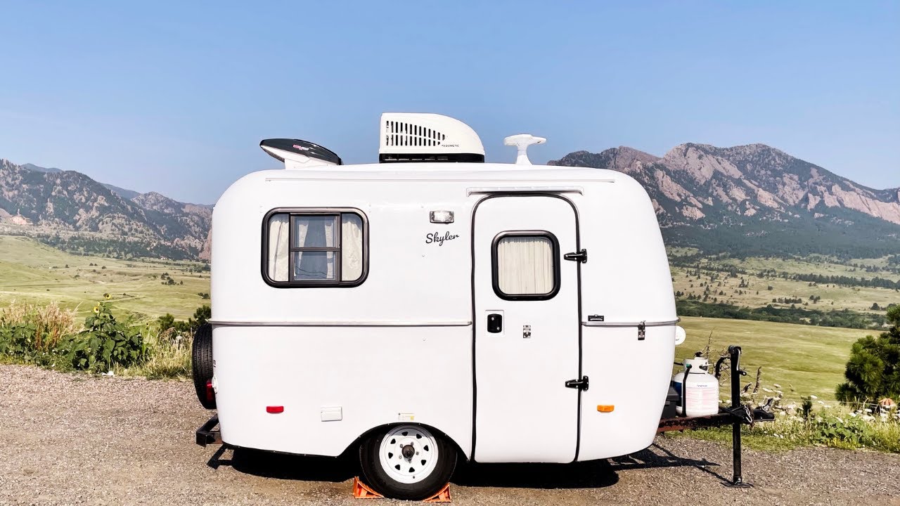 Camp Boulder | Skyler the Scamp Virtual Tour | RV & Camper Rentals, Boulder Colorado