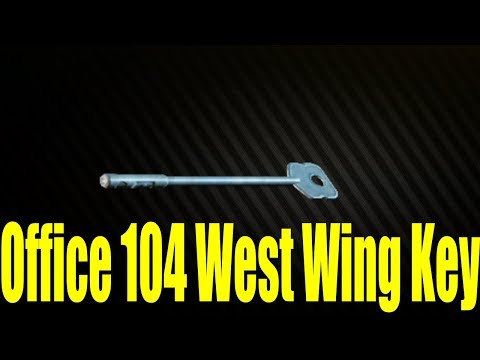 Escape From Tarkov - 104 West Wing Key - Shoreline resort