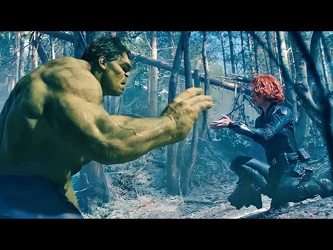 Avengers: Age of Ultron (2015) - Black Widow Tames Hulk Scene