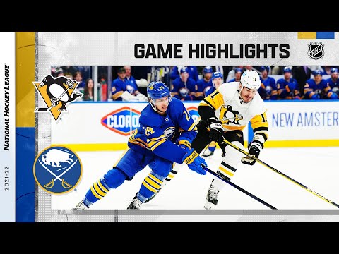 Penguins @ Sabres 3/23 | NHL Highlights 2022
