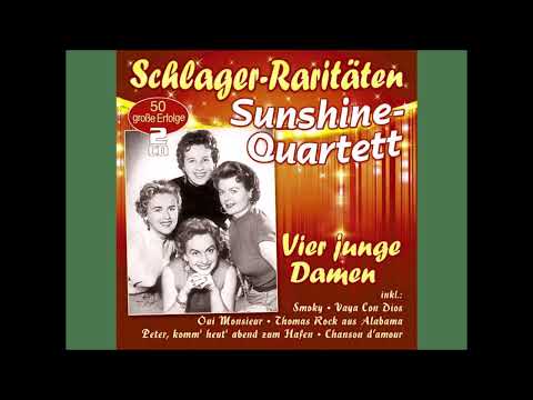 Sunshine-Quartett  -  Abschiedsglocken  (Leb` wohl, lebe wohl)  1954