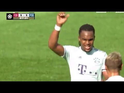 Bayern VS PSG 2-1 Renato Sanchez Goal