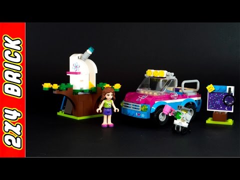 Vidéo LEGO Friends 41116 : La voiture d'exploration d'Olivia