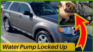 Step by Step how to replace WATER PUMP- 2011 Ford Escape 3.0 V6 (2020)