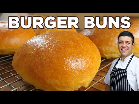 How to Make the Best Burger Buns | French Brioche Buns by Lounging with Lenny