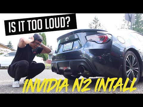 MAKING THE 86 LOUDER! | INVIDIA N2 EXHAUST INSTALL + SOUND CLIPS