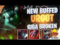 WILD RIFT | Buffed* Urgot Is GIGA BROKEN! | Challenger Urgot Gameplay | Guide & Build