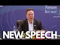 Elon Musk Drops Silent Bombshell (full speech + explanation) [Fixed Audio & HD] / With Timestamps