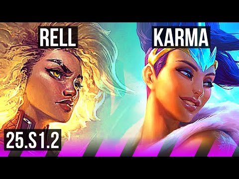RELL & Miss Fortune vs KARMA & Ezreal (SUP) | KR Grandmaster | 25.S1.2