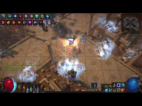 Demo Hierophant Freezing Pulse Totems VS Warlord (awakening level 8)