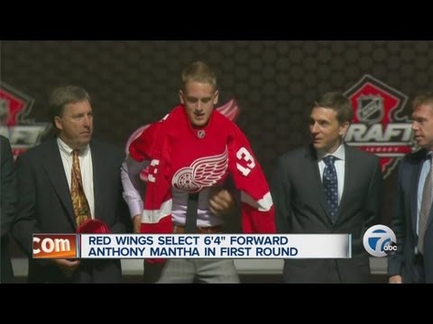 Red Wings pick 50-goal scorer Anthony Mantha in first round