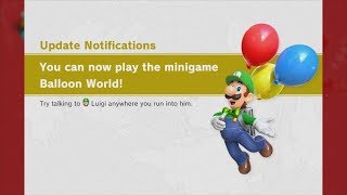 Super Mario Odyssey - Post Game - Luigi&#39;s Balloon World Overview