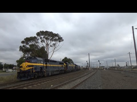 C501 "George Brown", T357, P22 Departing North Shore Station