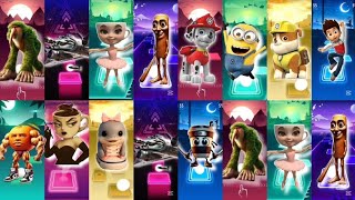 🔥 Super Mega Batll 🔥Br Br Patapim - Bombordino Crocodilo - Ballerina Cappuccina - Paw Patrol