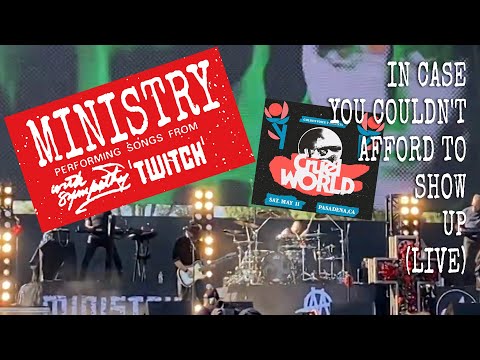 MINISTRY Full Set {multi-Camera Fan recording} LIVE @ Cruel World Fest: WITH SYMPATHY & TWITCH songs