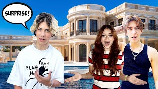 I Surprised My Best Friends with a MEGA MANSION | Walker Bryant