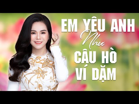 Tình Yêu Em Như Sóng Biển Chiều Hôm - Nhạc Dân Ca Xứ Nghệ Nghe Là Mê Luôn | Dương Linh Tuyết