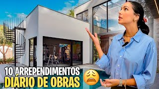 DIÁRIO DE OBRA DEPOIS DE 1 ANO! 😬| *faria tudo diferente!*🚧