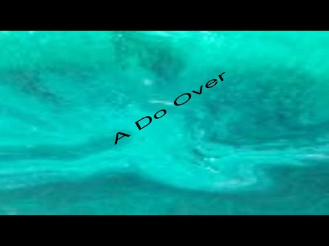 DA10b Acrylic Pouring~Green Monochromatic Pour 91% Alcohol and Really Cool Cells Do Over