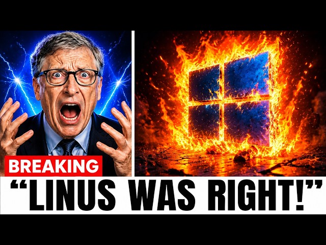 Linus Torvalds JUST Proved Something About Microsoft That Is FAR WORSE Than You Think! SDDEFAULT Thumbnail