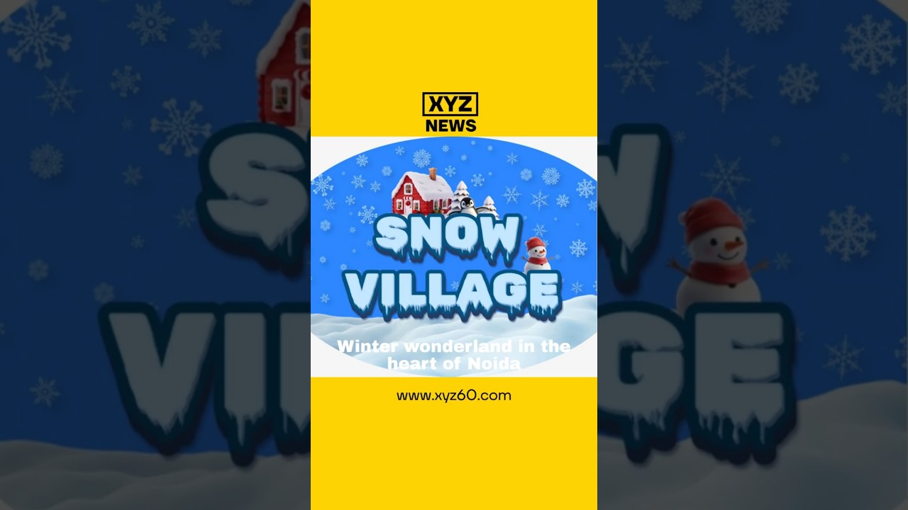 Winter wonderland in the heart of Noida