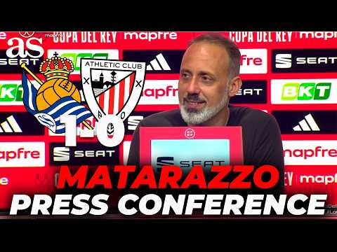 MATARAZZO full PRESS CONFERENCE after REAL SOCIEDAD 1 - ATHLETIC 0 | Copa del Rey