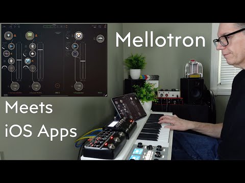 Mellotron Meets Bram Bos Troublemaker and Ruismaker iPad Apps - Mellotron Flute/Choir Plus AUM