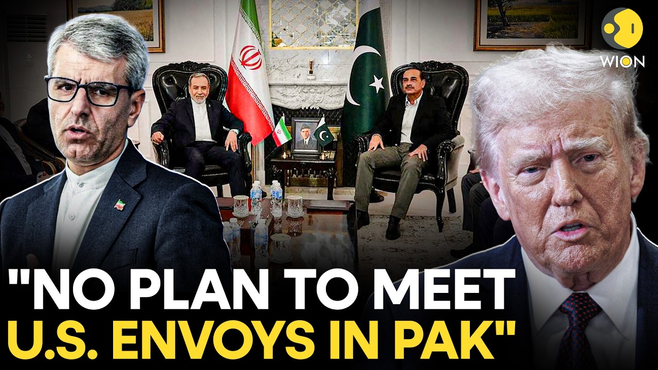 US-Iran Talks: Iran Rules Out Meeting US Officials as Envoys Arrive in Pakistan | WION ORIGINALS