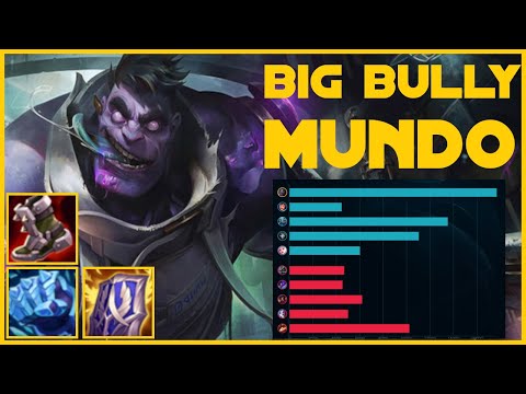 dr mundo top bullies nasus . dr mundo vs nasus- League of legends