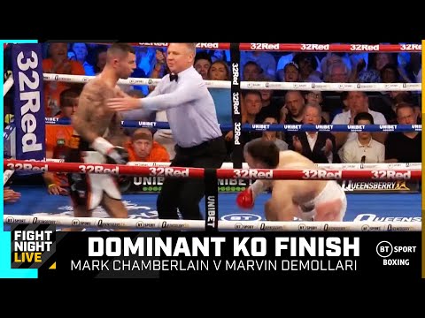 ONE AND DONE! Domination from Mark Chamberlain against Marvin Demollari | Boxing Fight Highlights