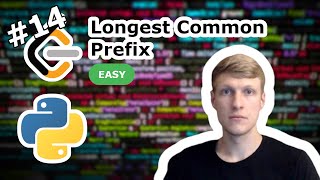YouTube video 'Longest Common Prefix Python Solution - LeetCode #14'