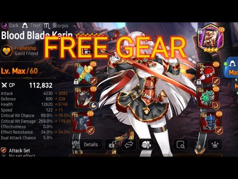 EpicSeven - My Blood Blade Karin(BBK) in 1min😨