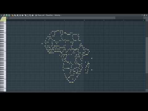 Musical Map of Africa (Midi Art)