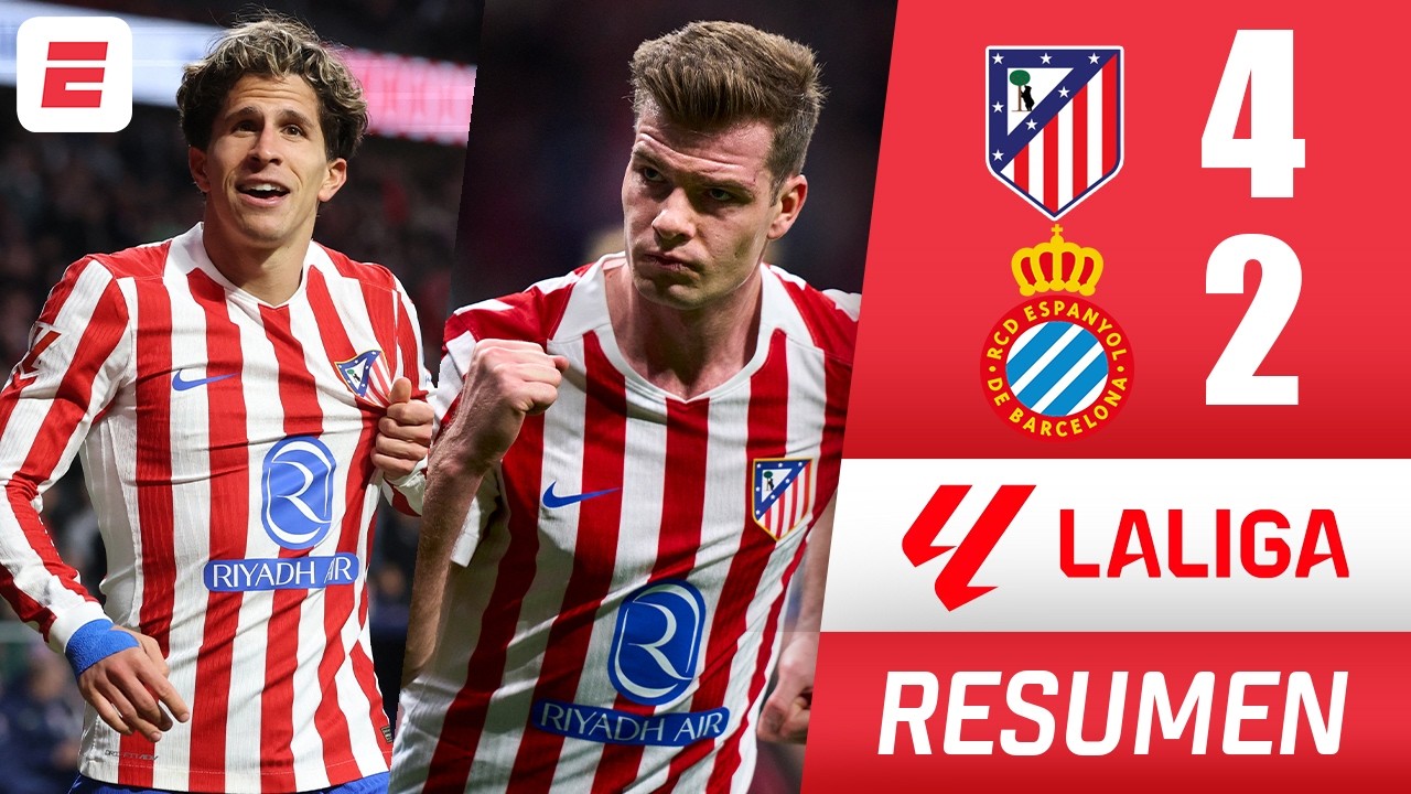 Atlético de Madrid suma 3 puntos de oro con triunfo frente al Espanyol. Doblete de Sorloth | La Liga