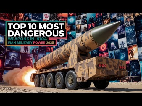 Top 10 Most Dangerous Weapons in Iran | Iran Military Power 2025**