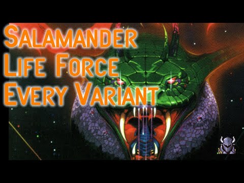 Life Force & Salamander - All Versions Explained