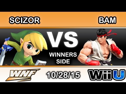 Wednesday Night Fights S4E2 – Scizor (Toon Link) Vs. DP | BAM (Ryu) Winners Side - Smash Wii U