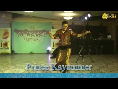 Prince Kayammer Dance with audience Shaaby & Tabla Solo - Kiev,Ukraine 2016