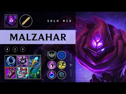 Malzahar Mid vs Viktor - EUW Challenger Patch 25.22